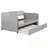 Twin Size Upholstered Daybed with Trundle-642741161