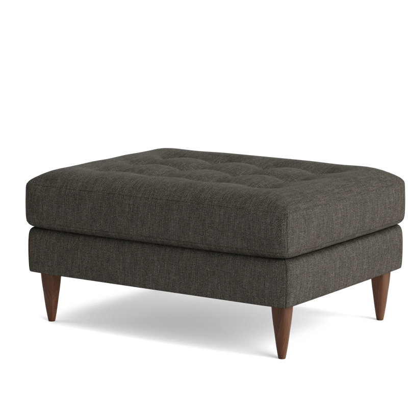 MCM Ottoman, Performance Weave - Onyx