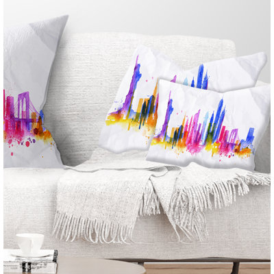 Reversible Throw Pillow