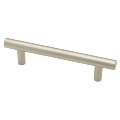 3-3/4" Bauhaus Flat End Bar Pull Stainless Steel