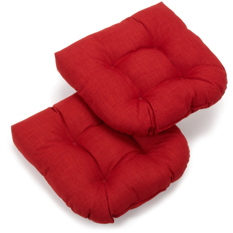 Coussin de chaise adirondack d’intérieur/d’extérieur rempli de polyester
