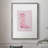 Retro Howdy Boot Framed Print - Solid Wood-1770612397