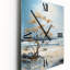 Beach Scandinavian Solitude V - Horloge murale moderne nautique et de plage-99631714