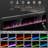Fireplace Tv Stand For Tvs With Electric Fireplace, Entertainment Center,led Light Tv Consoles For Living Room,farmhouse Media Console Table-1865181344-1847388841