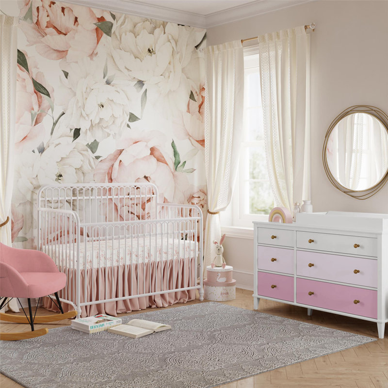 Aida 1 Cot Bed, White
