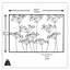Fleurs de prairie abstraites, 43,25 po