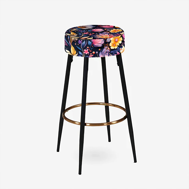 Ensemble de 2 tabourets de bar Boho
