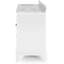 Meuble-lavabo double 61 po avec comptoir Dilaver