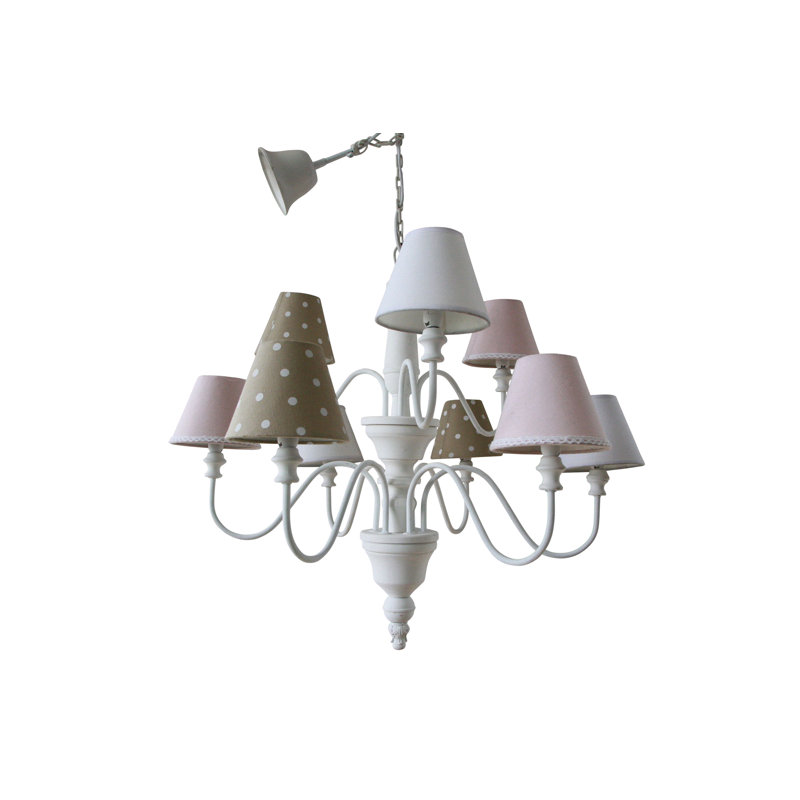 Fred 10 - Light White Cone Pendant