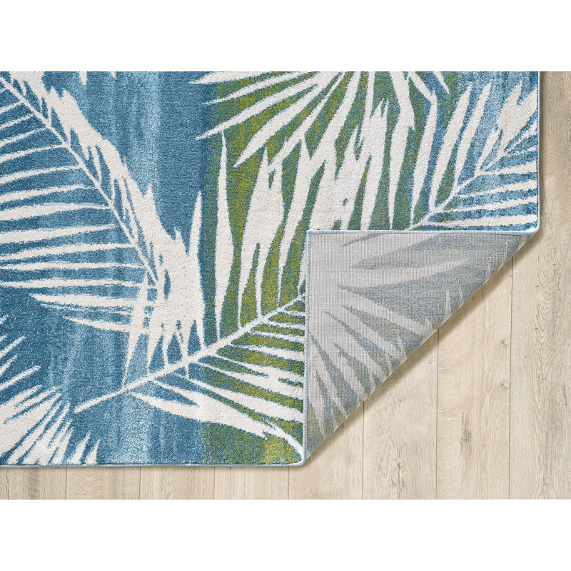 Alessa Floral Indoor Rug, Rectangle 5'3" x 7'7"