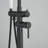 Floor-Mounted Roman Tub Faucet With Hand Shower And Single Handle-107927779