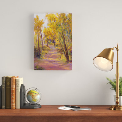 «Cottonwoods CaIIing», peinture sur toile