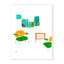 Pop Art & Retro Minimal Leisure by  - Picture Frame Drawing Print-130444785-130444786-130444787