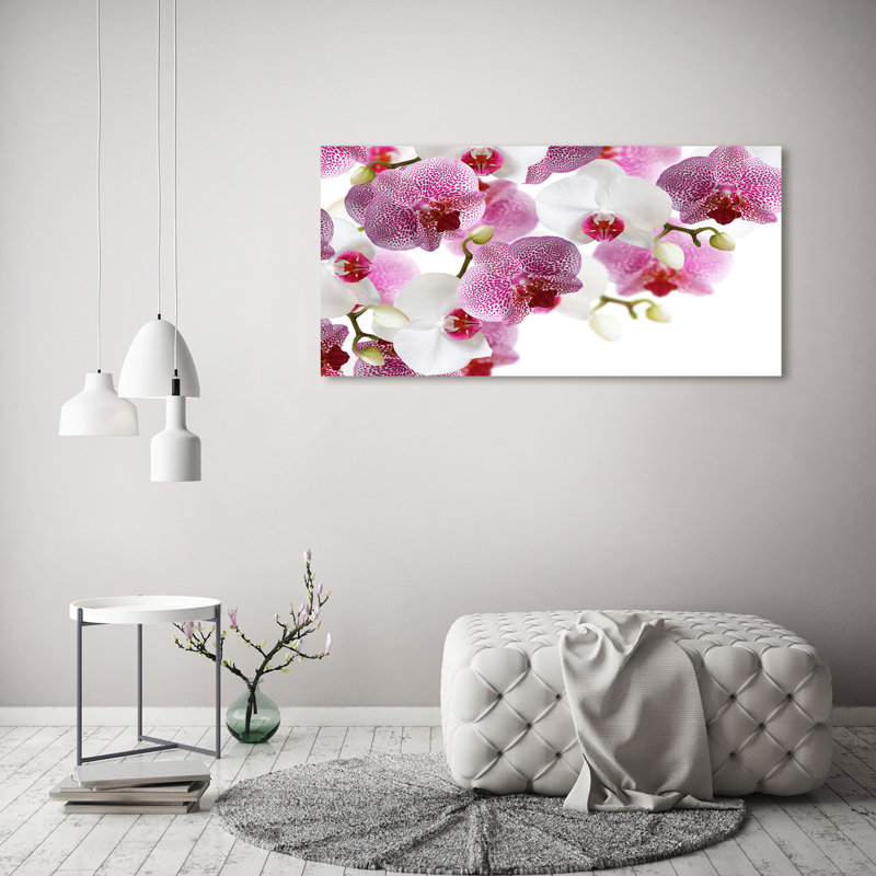 Orchid 1 Piece Wall Art on Canvas
