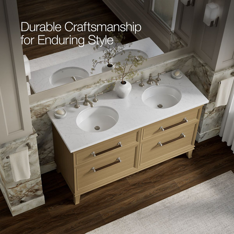 Artifacts Vanity 60 Inches, Cream