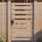 Self Locking Gate Latch, Heavy Duty Double Side Gate Latches Black for Outdoor Fence, Wooden Gates