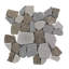 Double éclectique 18 po x 18 po Tuile de mur et de plancher en marbre marbré-105632010