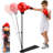 Adjustable Punching Ball Bag Boxing With Gloves