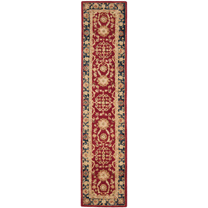 Tingley Hand Tufted Wool Pile Oriental Rug, Runner 2'3" x 14'