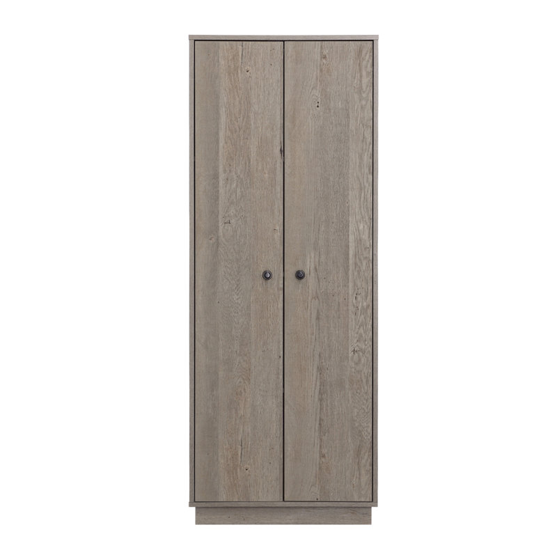 Armoire de rangement, finition grise