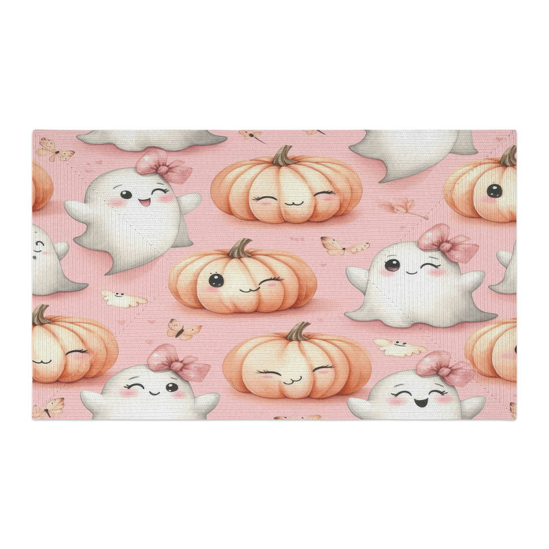 Tapis tressé Spook & Gourd, Rectangulaire 3 pi x 5 pi