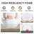 23‘’ in W X 80‘’ in D X 2.75‘’ in H Outdoor Chaise Lounge Cushion Set-1427992481