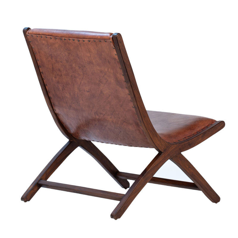 Gibbs Leather Upholstered Occasional Chair