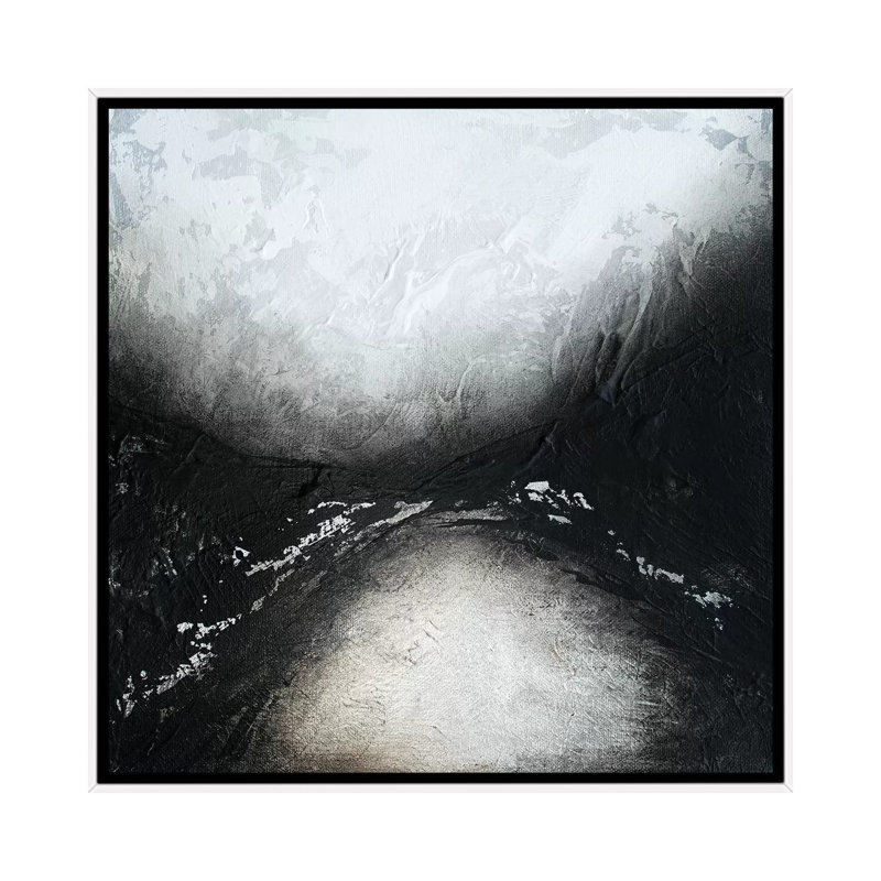 Ancienne lune par Spell rebond Fine Art - impression d'art graphique, Toile blanche encadrée, H 26 po x l 26 po x P 1,5 po