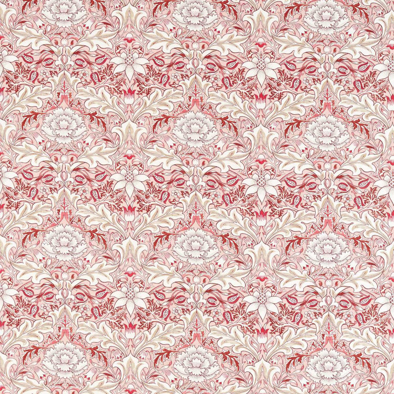 Simply Severn Fabric, Madder/Russet