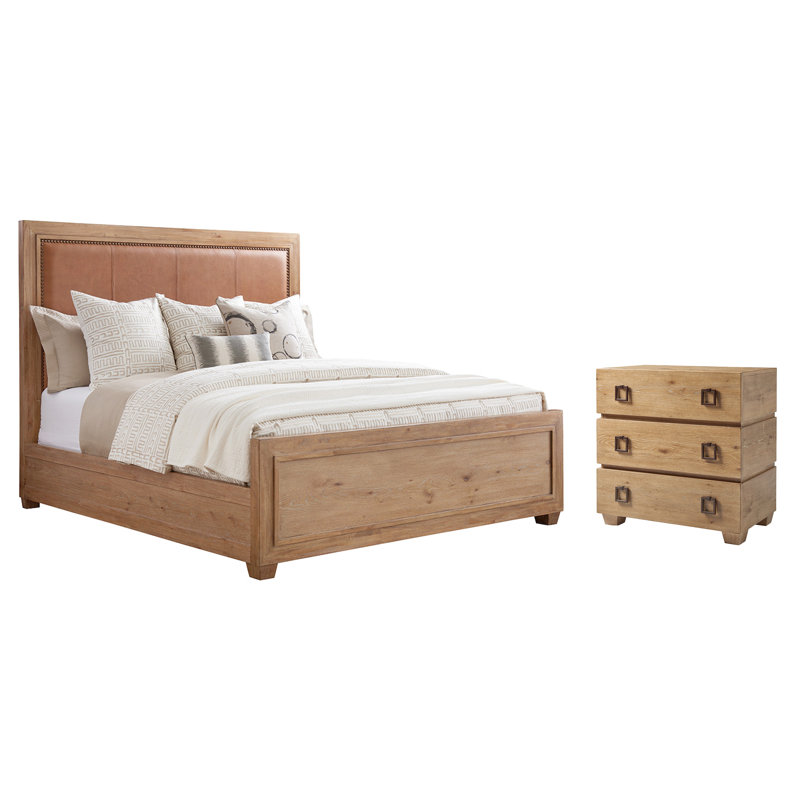 Los Altos Upholstered Standard Configurable Bedroom Set