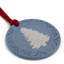 Festive Tree Ornament, Blue & White