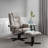 Guillot Swivel Recliner with Footstool-50997263