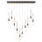 Dolin 10-Light Linear Pendant-1347761389-1347761387