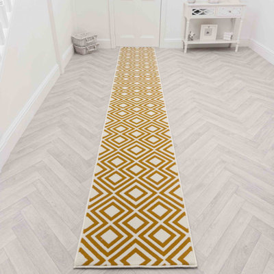 Runner Geometric Area Rug