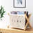 Magazine Rack Style Storage Rack Stand Basket