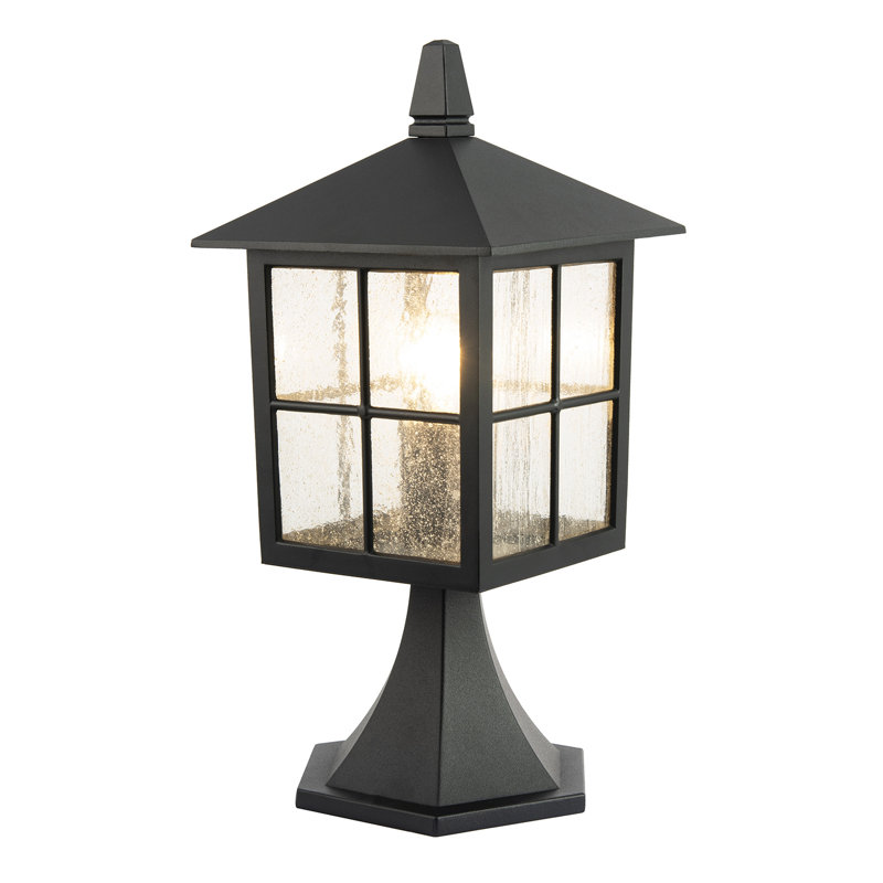 Matte Metal Bollard Light
