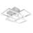 Radium 28-in Integrated LED Rectangular ETL Certified Semi Flush Ceiling Light