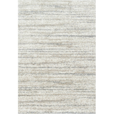 Tapis rayé sable Gimenez
