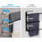 3 Wall Towel Rack