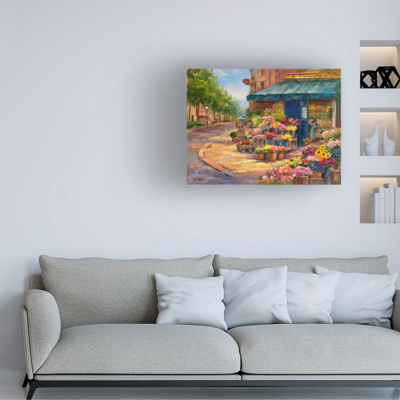 Œuvre sur toile, Rosaire Kaloustian, H 14 po x l 19 po