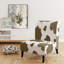 Fauteuil de chambre rembourré Brown Shades