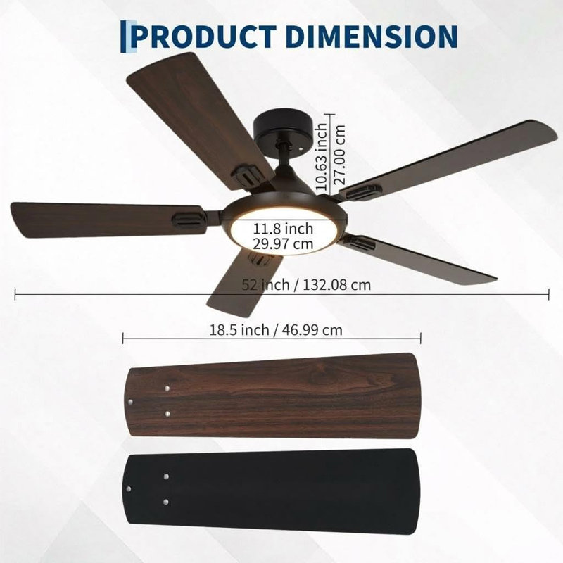 Ceiling Fan, Black