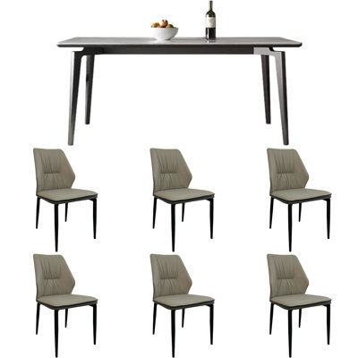 Table de salle à manger rectangulaire Home Modern