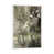 Toile avec cadre flottant blanc