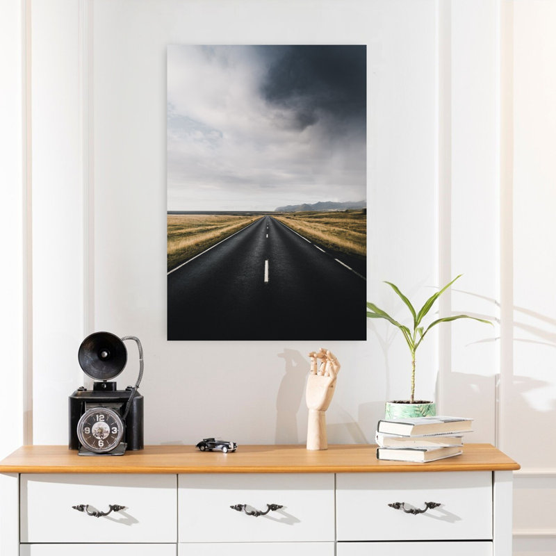The Way Out, paysage contemporain abstrait, art naturel, H 24 po x l 16 po