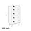 50.8 cm W Chest of 4 Drawers