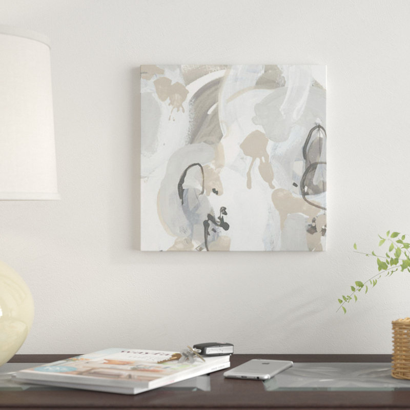 « oscille iii », reproduction sur toile, H 18 po x l 18 po x P 1,5 po, Toile tendue