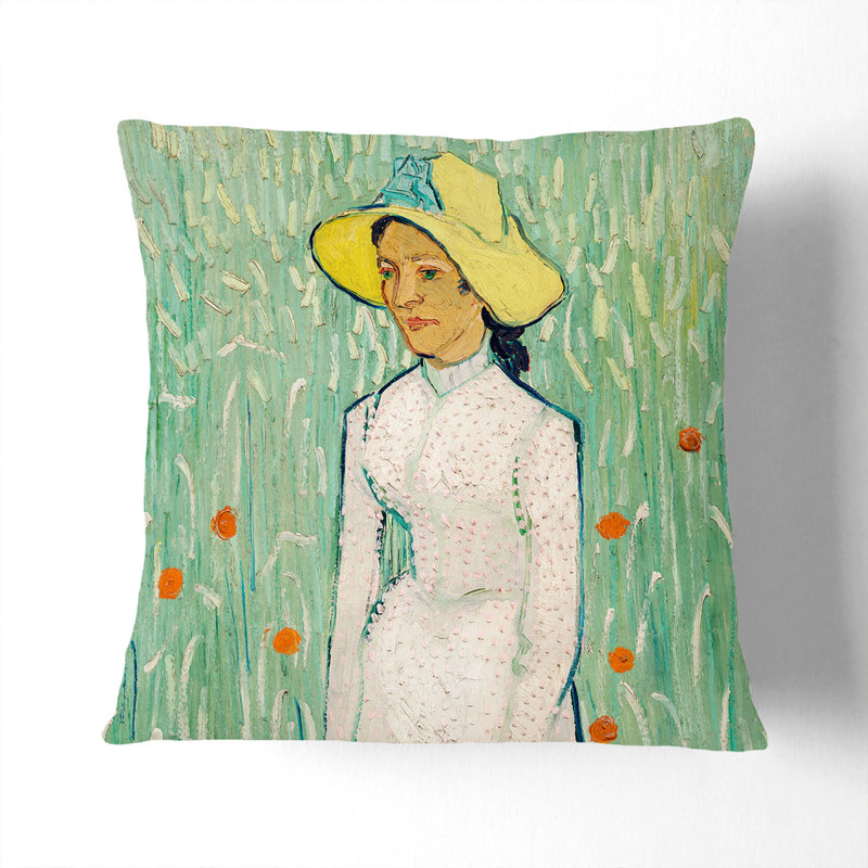 Square Cushion, 55cm H x 55cm W x 20cm D, White