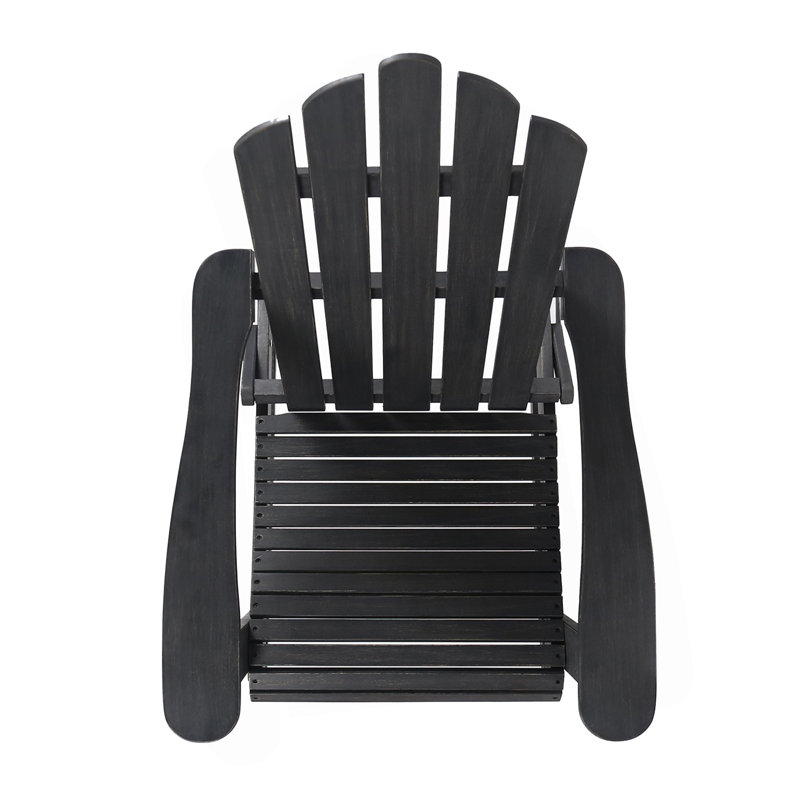 Chaise berçante Adirondack Patio Hollywood, Gray
