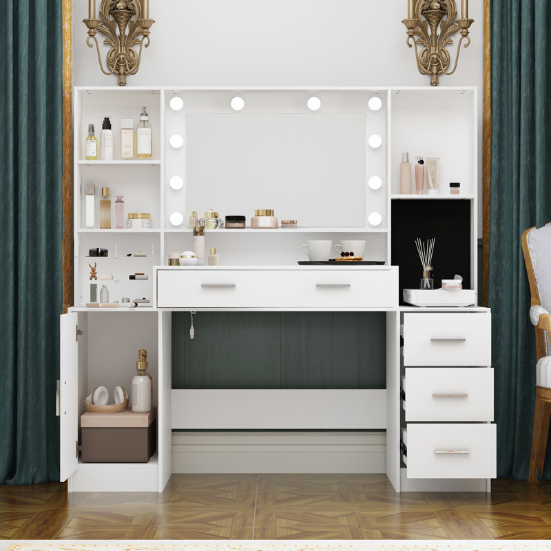 Dressing Table with Mirror